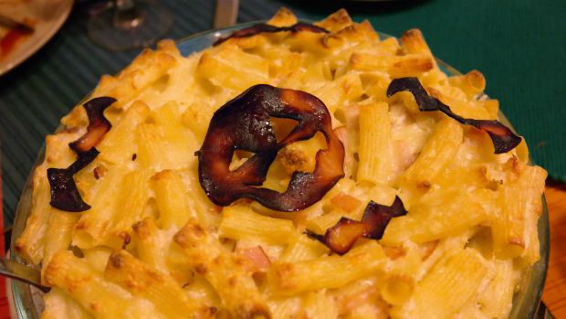 Mac and cheese α λα Halloween