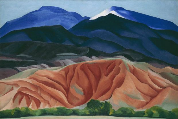 Τζόρτζια Ο' Κίφ, Black Mesa Landscape, New Mexico (1930) [Georgia O'Keeffe Museum]