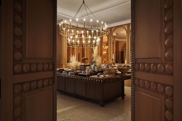 Ο μπουφές του πρωινού στο «Byzantino Grande Brasserie»